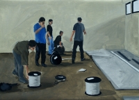 óleo sobre lienzo